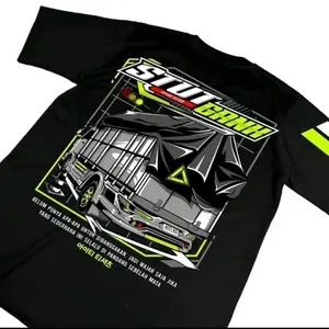 ahzaaashop - Kaos Baju Truck Stut Gank // Kaos Distro Terbaru Combed // Kaos Pria wanita - kaos Lengan Pendek - Kekinian