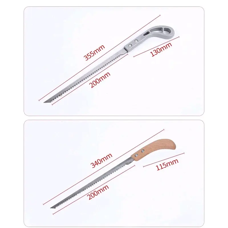 Gergaji Kayu tajam Prunning Tools / Gergaji Dahan Tanaman Detailing Kayu 5