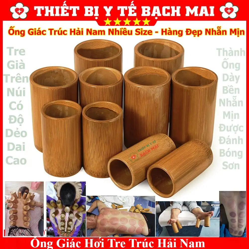 Ống Giác Hơi Trúc Nhiều Size [Hàng Có Sẵn]