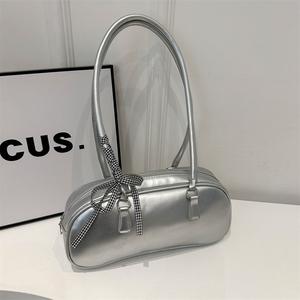 Beg Tangan Ikatan Simpul, Fesyen Gaya Korea, Untuk Wanita, Rekaan Niche Baharu, Beg Ketiak, Kapasiti Besar, Beg Bantal, Bergaya Bags Crossbody