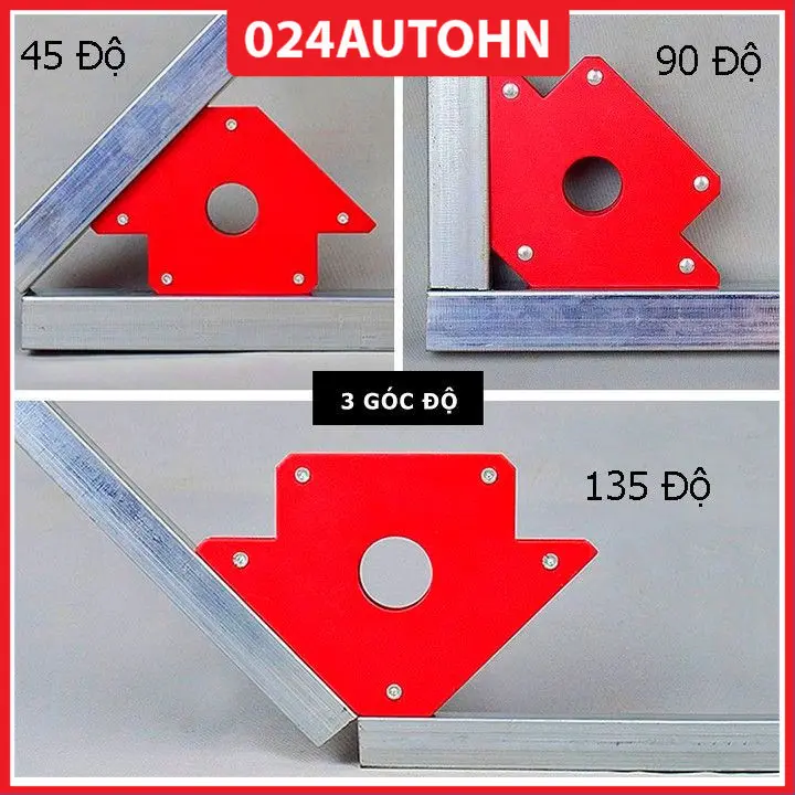 Ke góc nam châm lực hút 12kg/22kg/33kg -25/50/75 LBS cao cấp 5