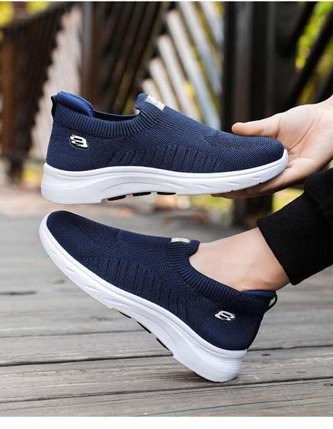 Product Introduction of รองเท้าไม่มีส้นผู้ชาย, รองเท้าฤดูร้อนบาง, ตาข่าย Flyknit ชั้นเดียว, ไม่มีลูกไม้, รองเท้าขี้เกียจ, รองเท้ากีฬา, ขายส่ง, ระบายอากาศได้, รองเท้ากีฬา, รองเท้าวิ่ง, รองเท้าสำหรับฝึกซ้อม, ลำลองและสะดวกสบาย, โปรโมชั่นใหม่, การชำระบัญชี 21