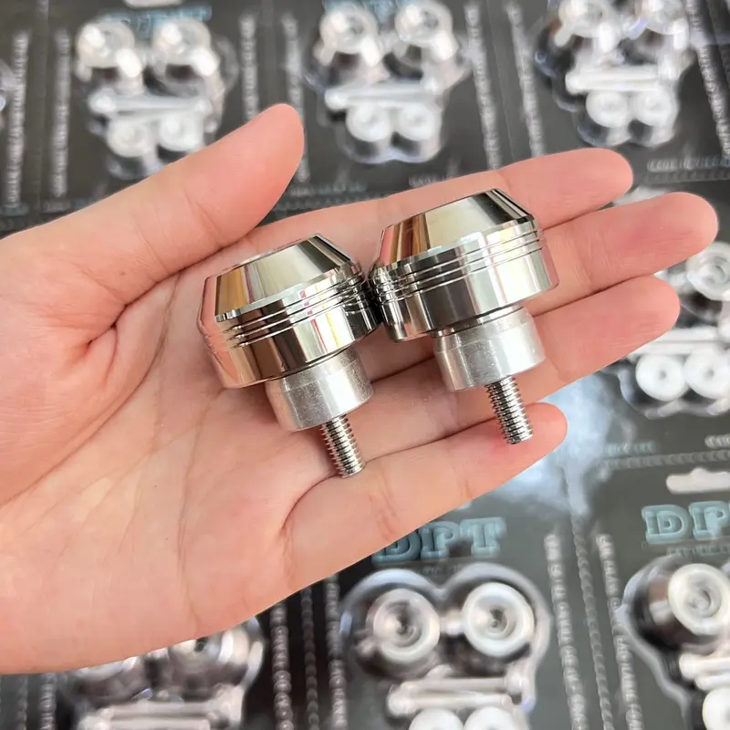 Gù tay lái 230gram inox 304 gắn cho tất cả dòng xe trừ tay ga đời mới Phụ Kiện Phụ Tùng 2