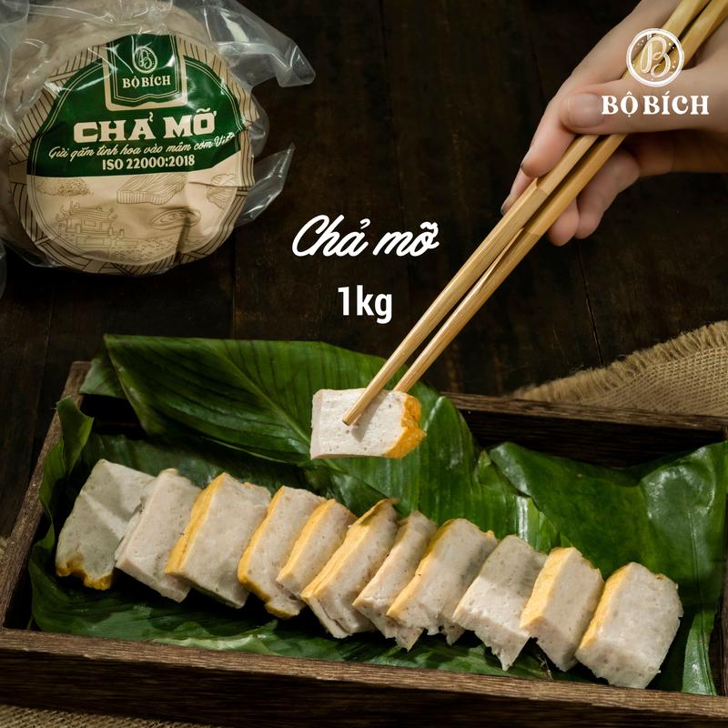 1kg Chả Mỡ Hà Nội Bộ Bích, Đặc Sản Hà Thành, Dẻo Thơm Chuẩn Vị, Nguy