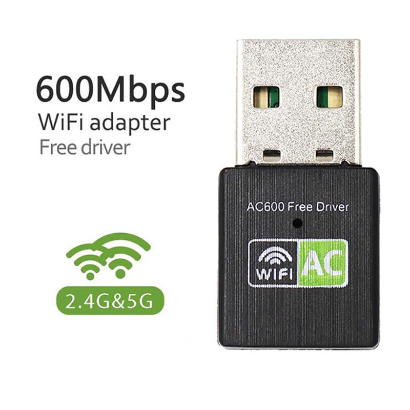 Free Driver USB Wifi Adapter 600Mbps Wi fi Adapter 5ghz Antenna ...