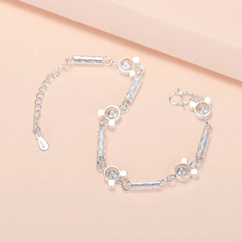Gelang Rantai Wanita S 925 Silver