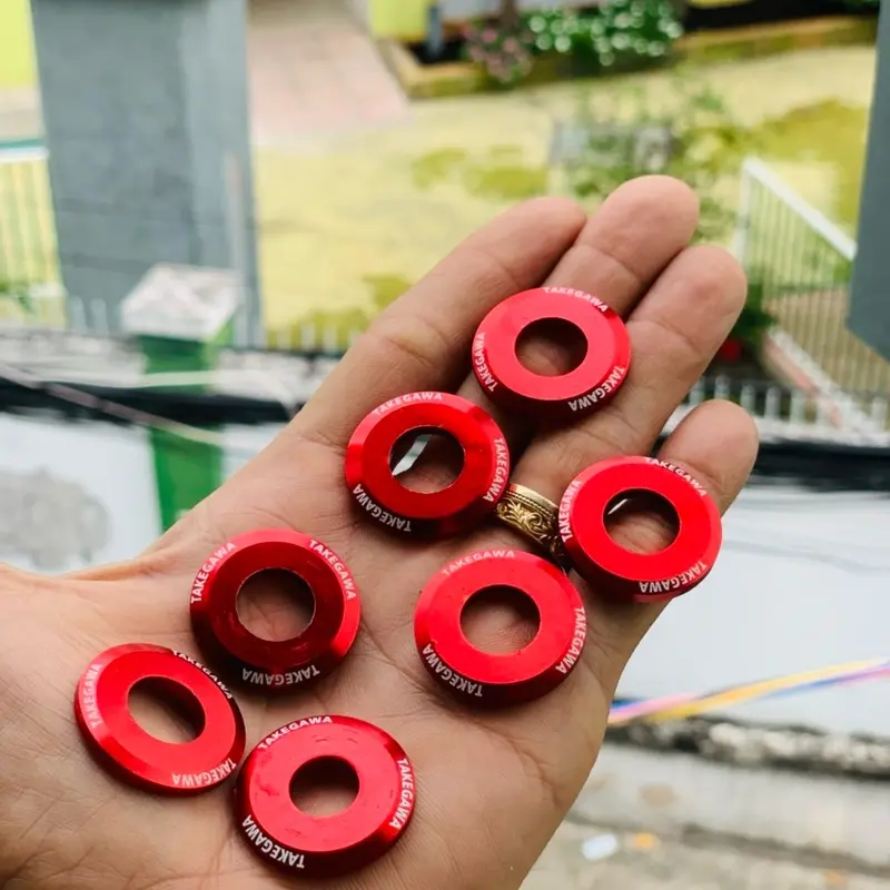Lông đền đỏ Take lốc máy -6-8-10-12 Phụ Kiện Phụ Tùng 2