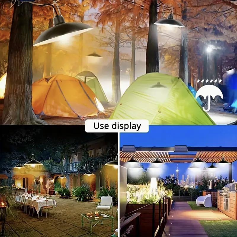 Solar Powered Outdoor LED Light, Waterproof Solar Lights with Remote Control, Outdoor Decorative Light for Garden Patio Yard Deck Fence Garage 7