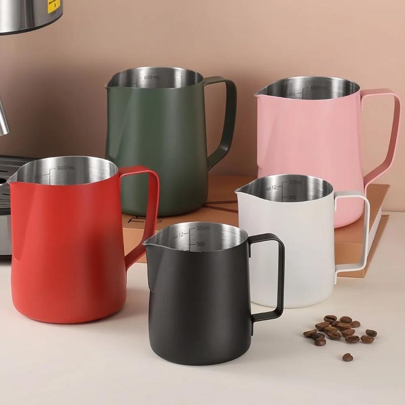 Product Introduction of Bình Tạo Bọt Sữa Cà Phê, Thép Không Gỉ Chất Lượng Cao, 350ml, Bình Tạo Bọt Sữa Cà Phê Chuyên Nghiệp Barista, Cân Chính Xác, Dụng Cụ Pha Cà Phê Espresso, Dụng Cụ Quán Cà Phê 17