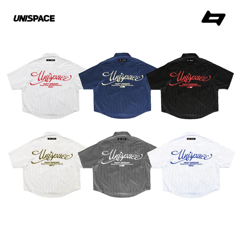 Áo sơ mi local brand By Unispace áo form rộng tay lỡ unisex nam nữ Dumb Shirt