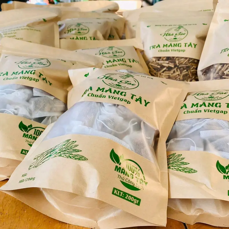 Trà măng tây Ninh Thuận 60 túi lọc 200gr 1