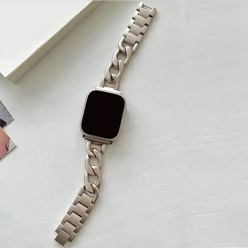 Watch Band, 1 Count Adjustable Length Replacement Straps with Anti-dropping Damping Strip, Smart Watch Bands Compatible with Ultra SE 8 7 6 5 4 3 2 1 Series 2