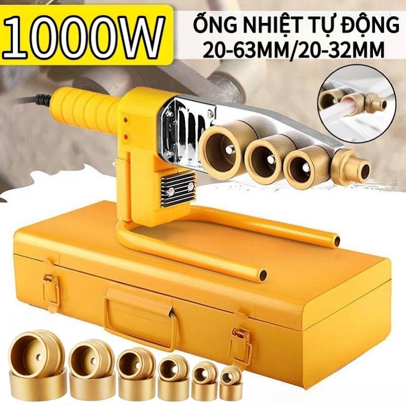 Máy Hàn Ống Nhiệt PPR 20-63MM Tự Động,3 Lỗ Hàn 6 đầu 1000W Máy hàn nóng chảy nóng chảy PPR (20-32) máy hàn ống nhiệt ppr 20-63 - công suất 1000w làm nóng cực nhanh 6 đầu-máy hàn nhiệt ống nước