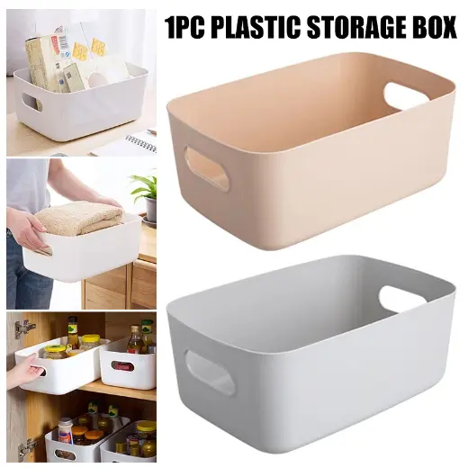 Household Sundries Storage Box Office Desktop Student Dormitory Finishing Cosmetics Basket