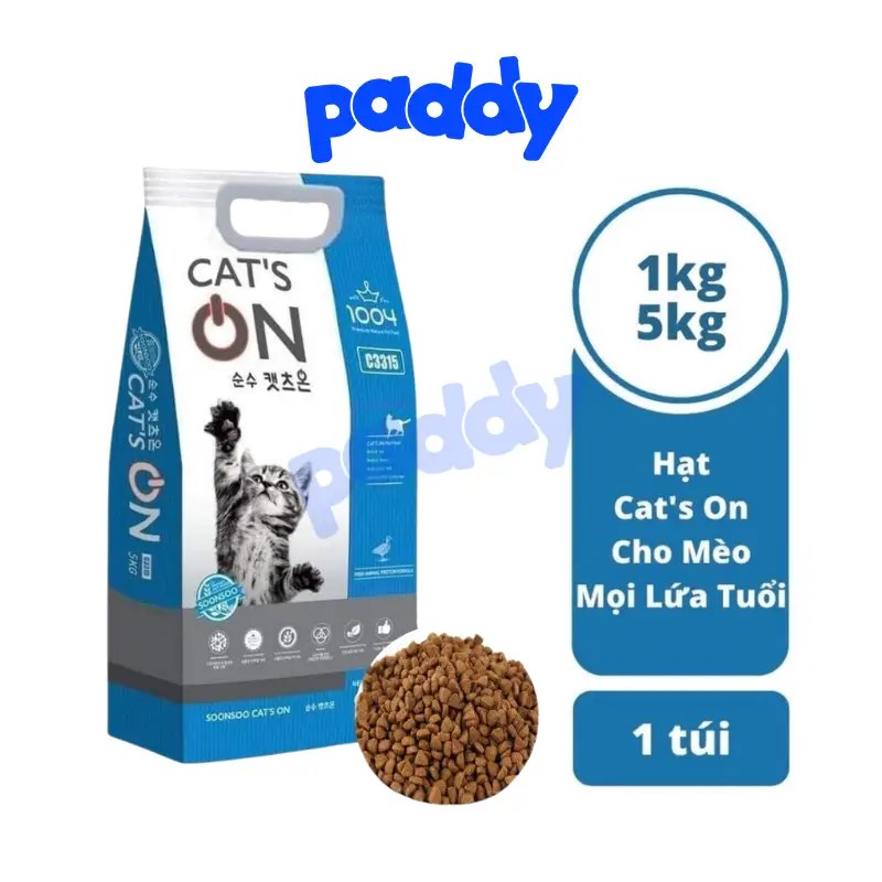 Hạt Cho Mèo Mọi Lứa Tuổi Cats On Tiết Kiệm