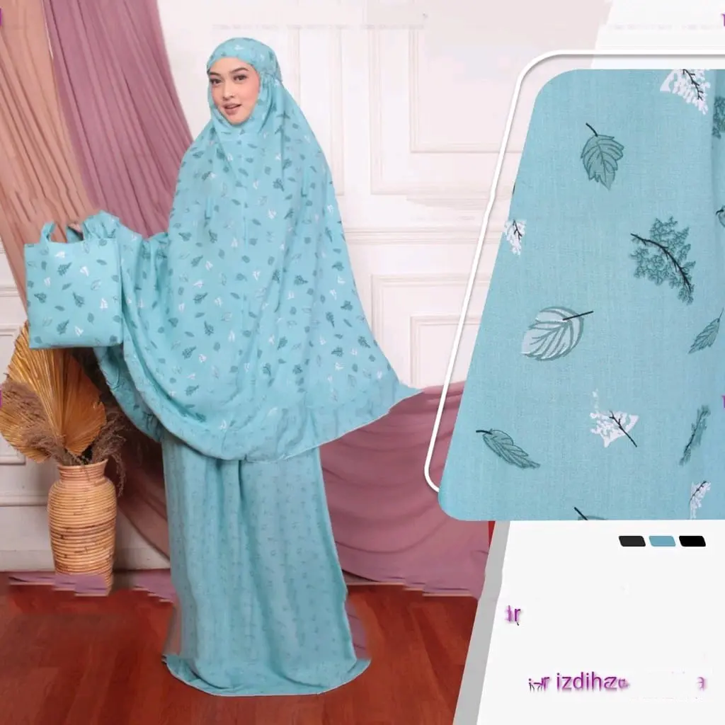 (Beli Lokal) Mukena Dewasa CALISTA Standard Jumbo atasan bawahan