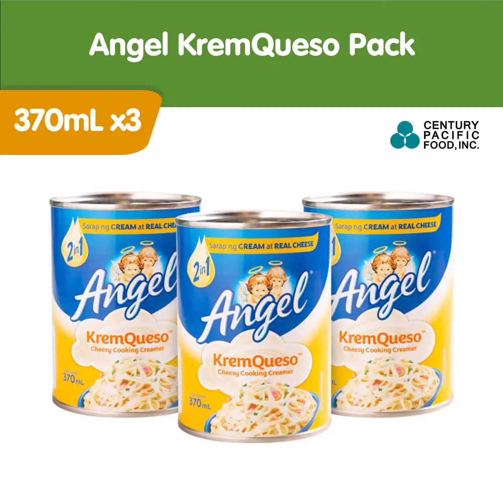 Angel KremQueso 370ml Pack of 3