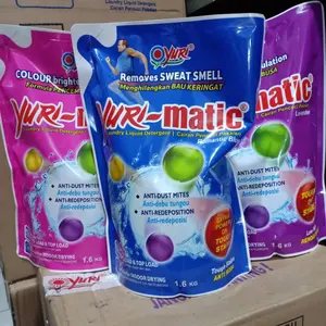 [ New ]YURI MATIC 1,6KG POUCH REFILL READY 3 VARIAN