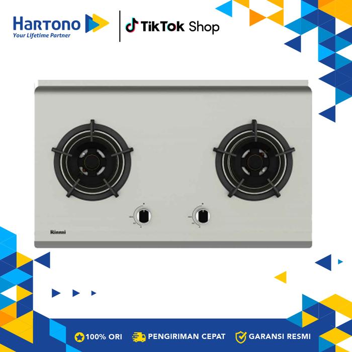 Gambar Rinnai Kompor Tanam Built In Hob RB-72S dari MyHartono Kota Surabaya Tokopedia