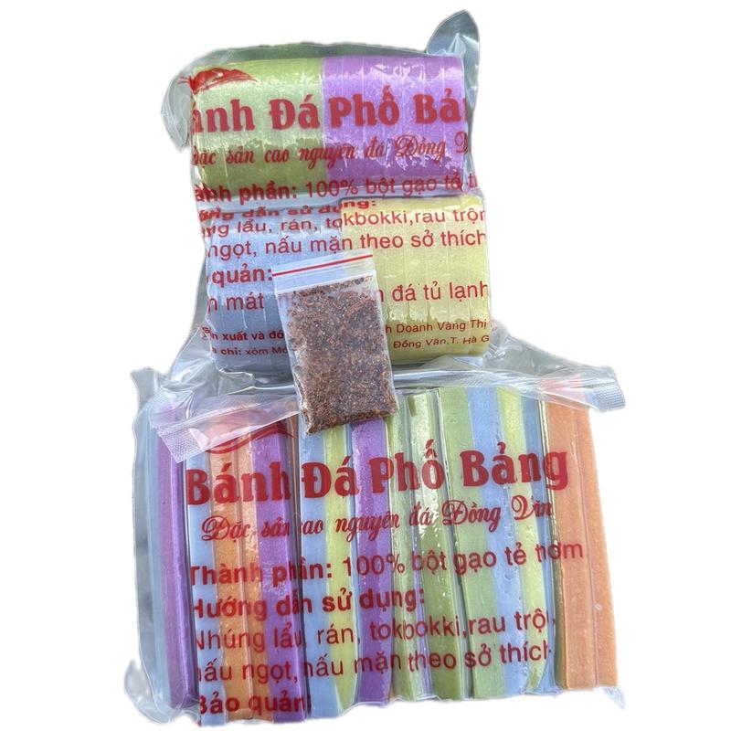 COMBO 2kg 2gói bánh đá Hà Giang [Tặng gói gia vị muối chẳm chéo] - hàng chuẩn thái tay làm thủ công - Diệu Ly Tây Bắc
