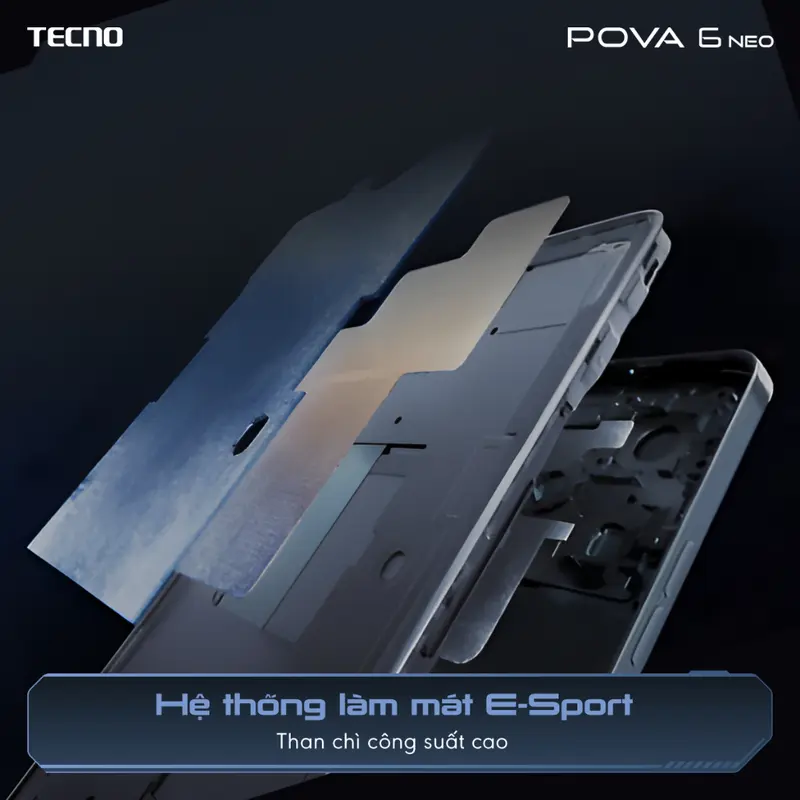 Điện thoại Tecno Pova 6 Neo (8GB/128GB) - Helio G99 Ultimate | 7000mAh | Sạc nhanh 33W | Hàng Chính Hãng 5