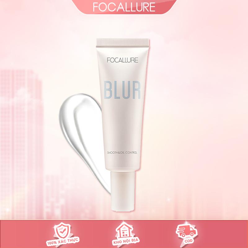  Kem lót FOCALLURE trang điểm kiềm dầu giữ ẩm che lỗ chân lông mềm mịn da 