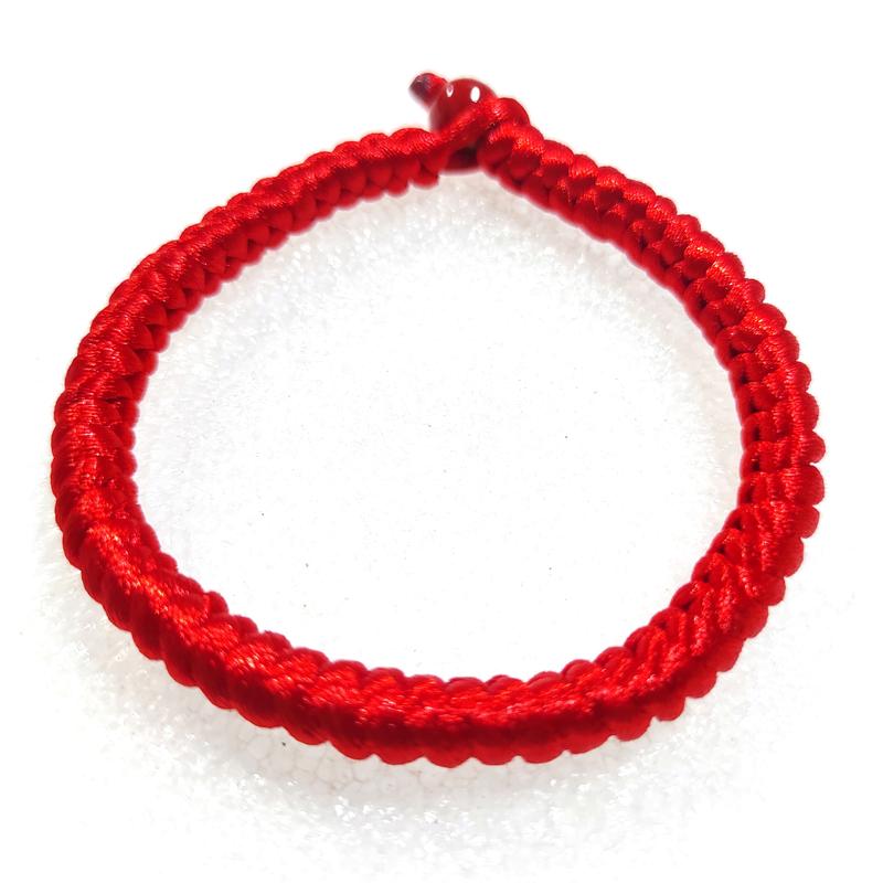 Product Introduction of [Chi Chi] Vòng Tay, Lắc Tay Nam Nữ Sợi Chỉ Đỏ May Mắn Có Khóa Bằng Gốm - MS040 Phụ Kiện vòng  tay bằng vải 5