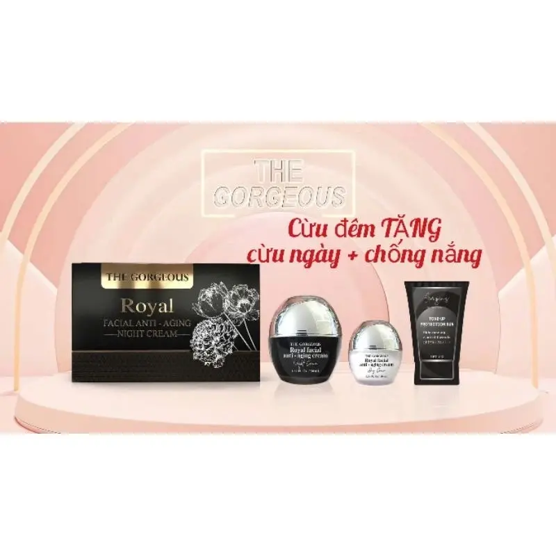 ((Mới)) Kem Cừu Đêm Phiên Bản Mới Múi Xù Gorgeous  (Gồm 3 Món : Kem Cừu + Chống Nắng + Tẩy Tế Bào) 6