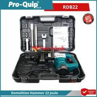 Gambar ProQuip RDB22 Mesin Bobok Beton Jack Hammer Demolition Hammer 22 Joule 1300Watt RDB 22 dari Vins Teknik Bekasi Kota Bekasi 4 Tokopedia