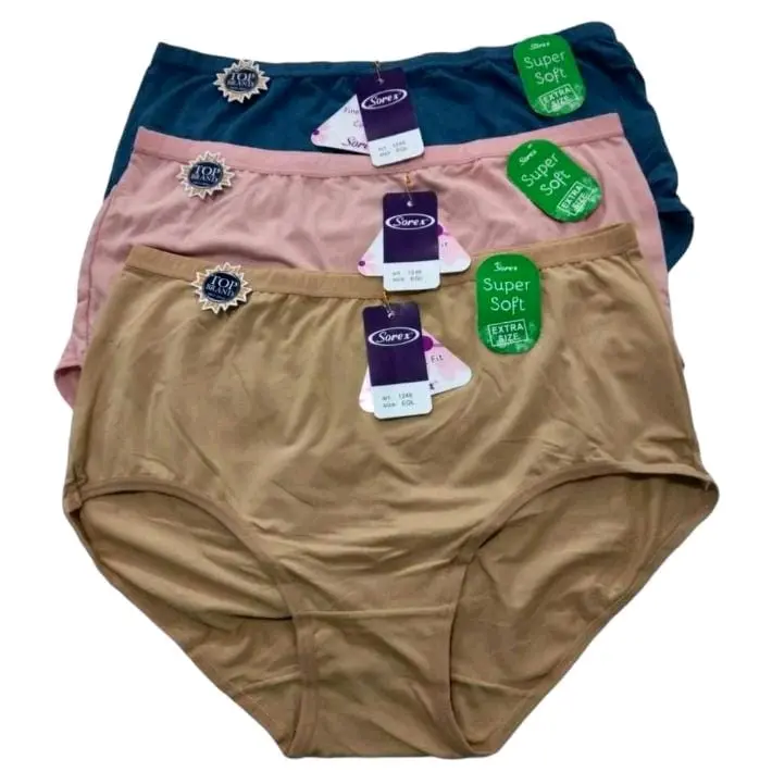 3 pcs,6 pcs, 12 pcs CD Sorex 1248 Jumbo EQL(4L)/QQL(5L)/QXL(6L) soft wanita Katun Lembut Dewasa