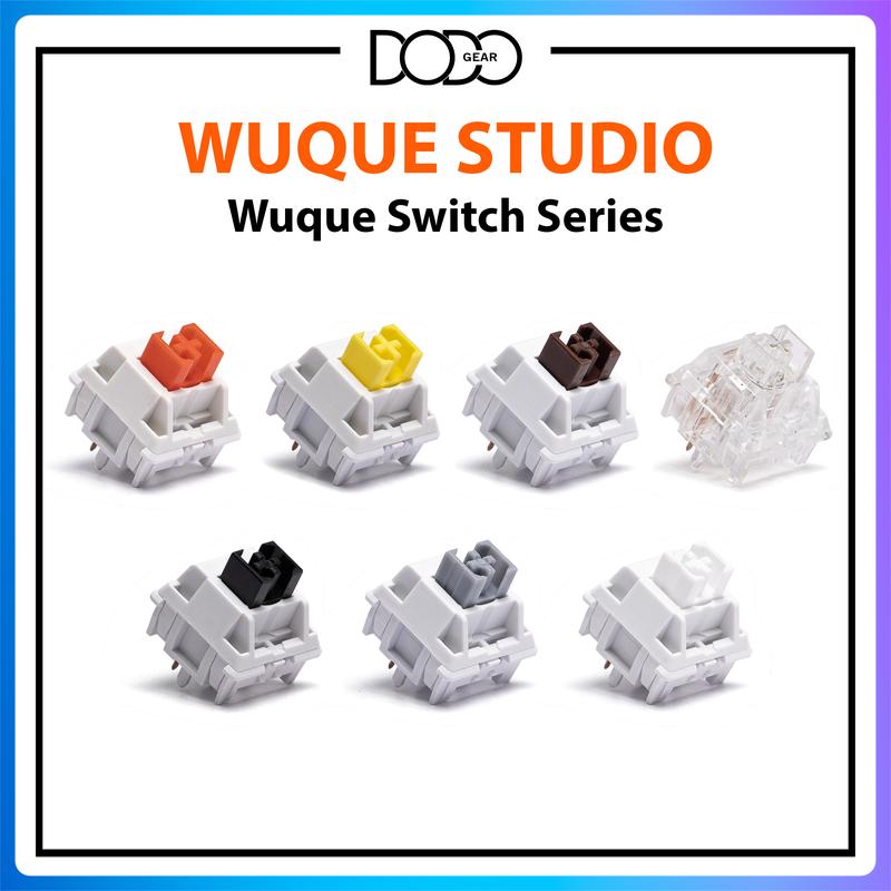 Switch Wuque Studio WS Switch WS Red Yellow Brown Quartz Tactile Silent công tắc bàn phím Wuque WS Switch DoDo Gear