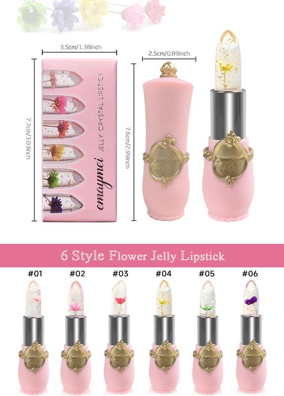 Product Introduction of Color changing lipstick,Different temperatures and different colors,Flower color changing lipstick,Moisturizing lips without peeling 1