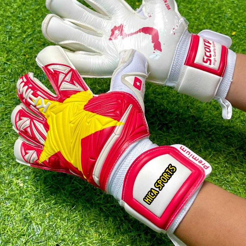   IN TÊN  GĂNG TAY THỦ MÔN KAIWIN SAO VÀNG MÚT CONTACT ĐỘ DÍNH CAO BỀN GĂNG KHÔNG XƯƠNG NHẸ LINH HOẠT Bao Tay Chống Trơn Chống Trơn Trượt 