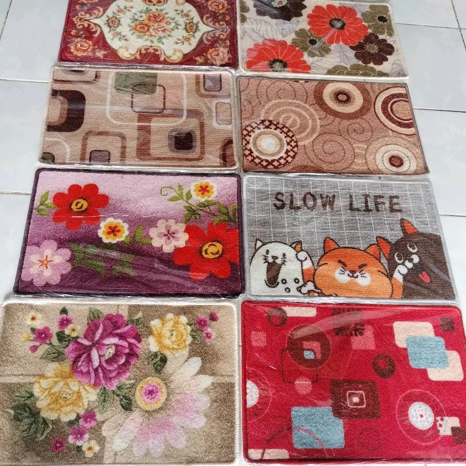 Thảm 3D Bông Thú