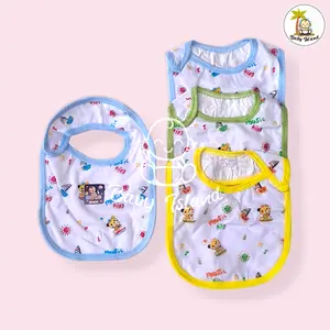 CELEMEK BAYI WATERPROOF TADAH LIUR BAYI ANTI AIR / SLABER TATAKAN MAKAN ANAK BAYI PEREKAT BELAJAR MAKAN