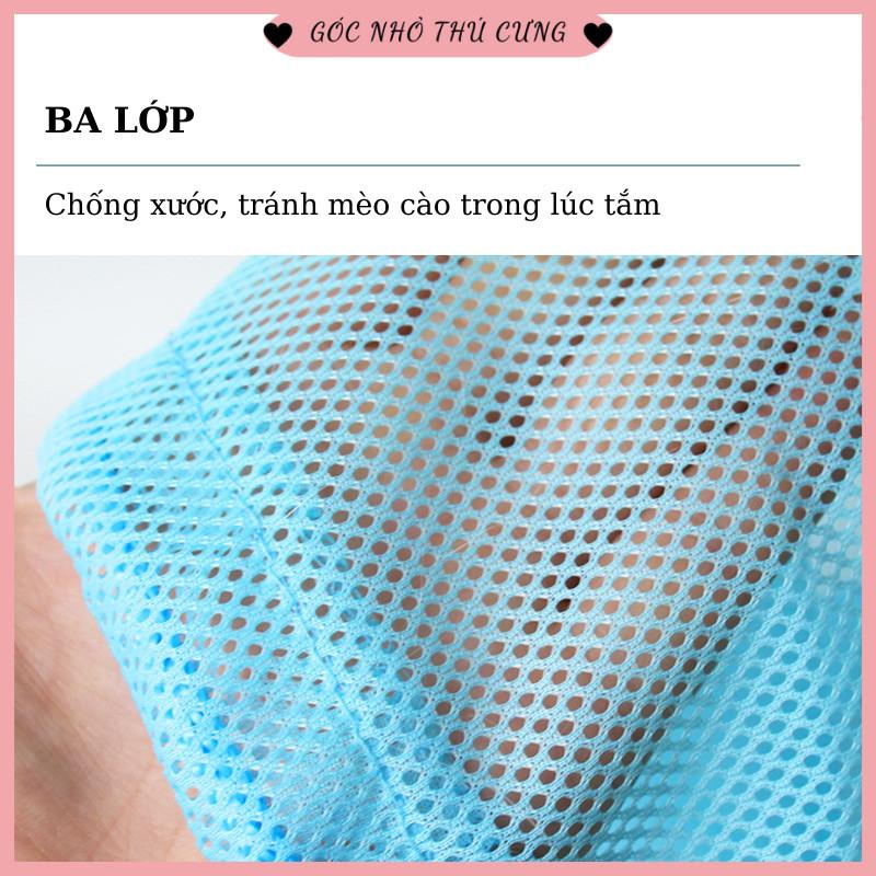 Túi lưới đa năng cho chó mèo - Túi tắm cho mèo, hỗ trợ cắt mó.ng 3