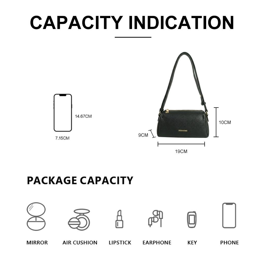 Tas Bahu INDOOMS Geby Shoulder Kulit  Wanita