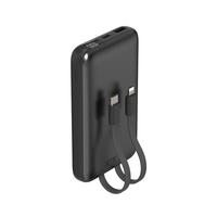 Gambar 【Tersertifikasi CCC】Powerbank JETE B10 Power Bank 10000mAh Fast Charging 22.5W Built in Kabel USB Type C Lightning Portable Pawer Bank Dual Port USB Handphone Android For iPhone - Black - Black dari Doran Wearable Official Store Kota Administrasi Jakarta Pusat 2 Tokopedia