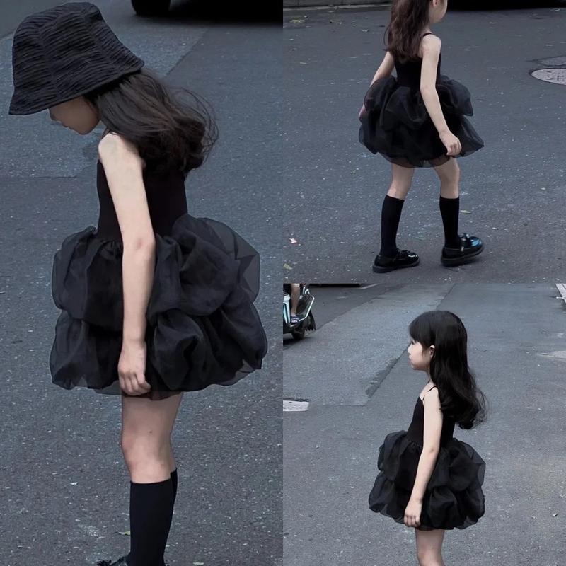 Trang Phục Halloween Cho Trẻ Em, Cho Bé Gái Từ 1-8 Tuổi, Váy Tutu Màu Đen, Cánh Quỷ Thiên Thần, Trang Trí Cho Trẻ Em, Trang Phục Halloween 3