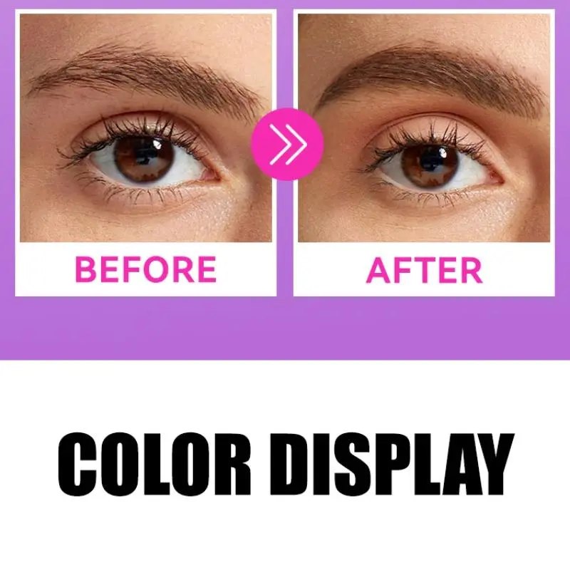 Double-ended Eyebrow Pencil, 1 Count Waterproof Long Lasting Eyebrow Pencil, Brow Styling Brush, Eye Brow Makeup Tool for Women, Cosmetic 6