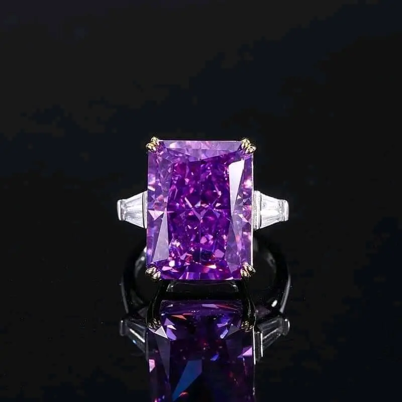 nữ trang cao cấp vàng trắng Moissanite, xoàn Nam Phi Nữ Vietnam vn bảo hành của nhà cung cấp Unisex viên đá