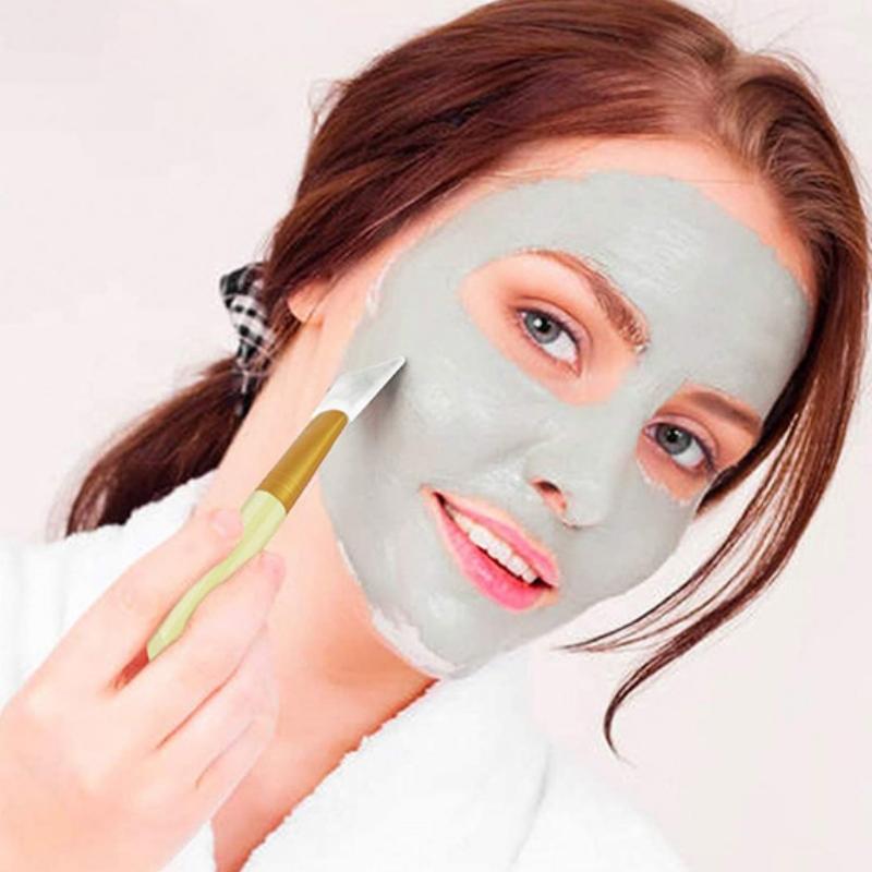 Product Introduction of 1Pc Multi Functional Silicone Facial Mask Brush Candy Color Soft Head Applicator Facial Mask Tool Brush 13