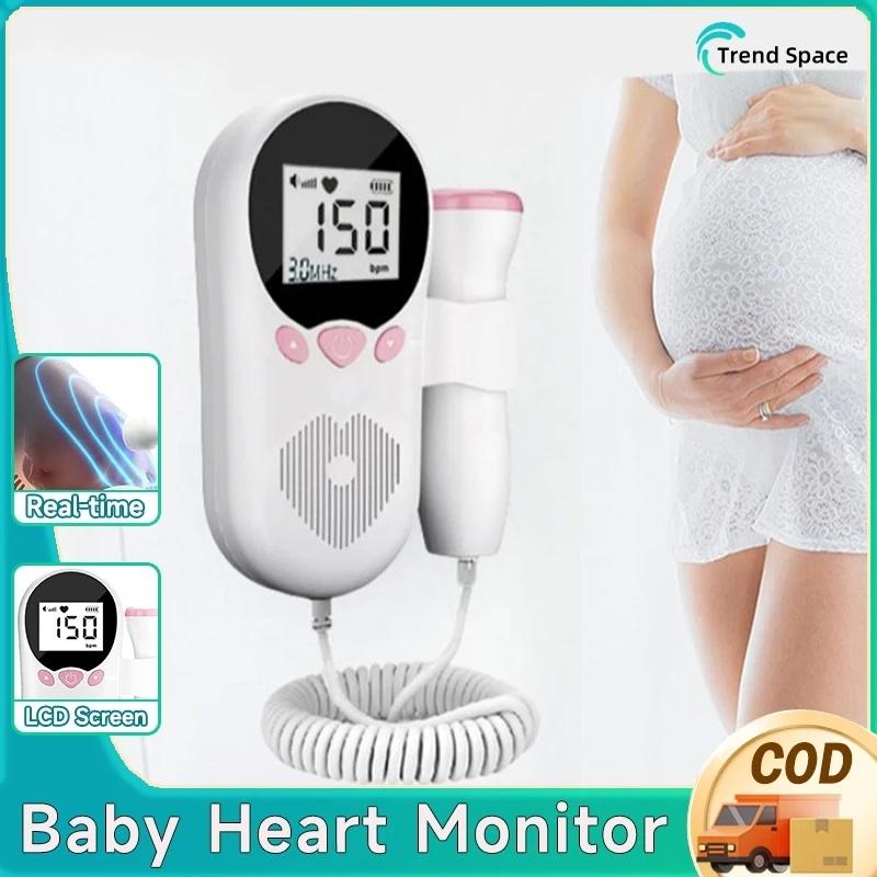 Fetal Doppler Baby Heart Device Medical LCD Screen Heart Rat - TikTok ...