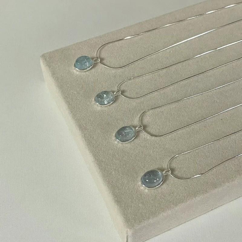 Vòng cổ đại dương Xanh Biển dành cho phụ nữ, choker thời trang mùa hè cao cấp, phụ kiện quà tặng, bán buôn 3