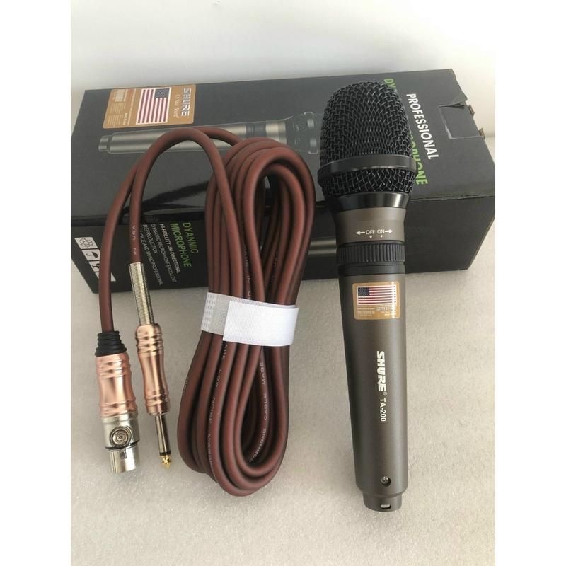 Product Introduction of Mic SHUR,E TA 200 Chất Lượng Âm Thanh Chân Thực, Hát Nhẹ , Hút Giọng Cho Ra Âm Thanh Chuẩn Mực,Chuyên KARAOKE 38