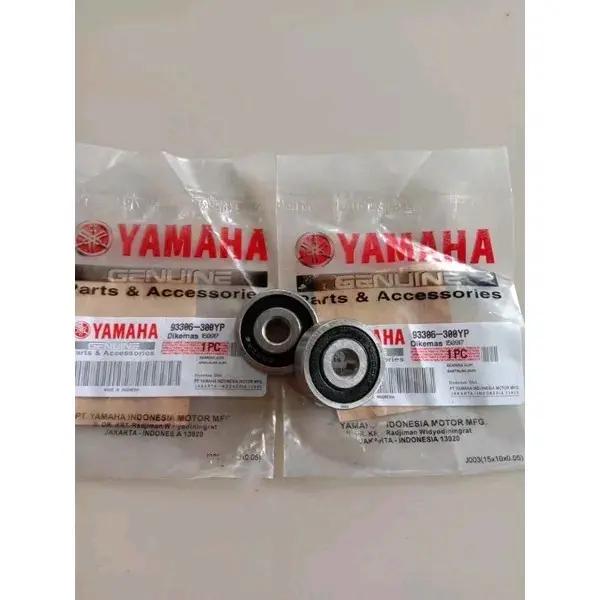 bearing roda depan 6300 Yamaha  isi 2 mio Jupiter vega
