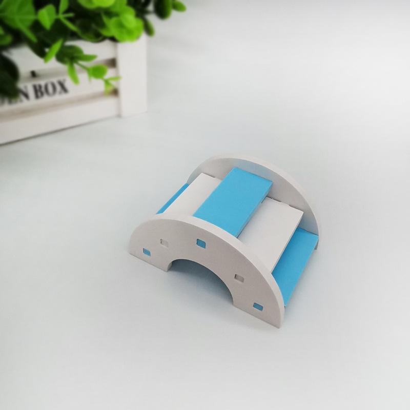 Product Introduction of Hamster Ladder Rainbow Bridge Pet Toys Plastic Bridge Hanging Toys Small Animals Cage Accessories 3