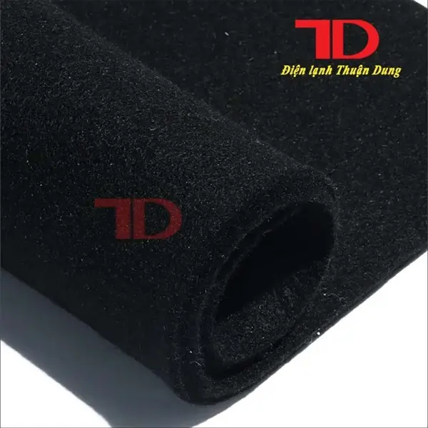 Tấm Lót Chống Cháy nỉ cacbon đã được oxy hóa dày 10mm, Tấm Chắn Nhiệt Chống Cháy khi hàn chất liệu sợi Carbon, Nỉ acrylic tiền oxy hóa - Điện Lạnh Thuận Dung 2