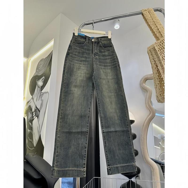 Quần ống đứng chất jean co dãn bigsize 100kg
