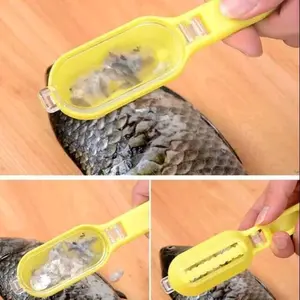 Alat Pembersih Sisik Ikan PLASTIK - Fish Scale Remover Skin